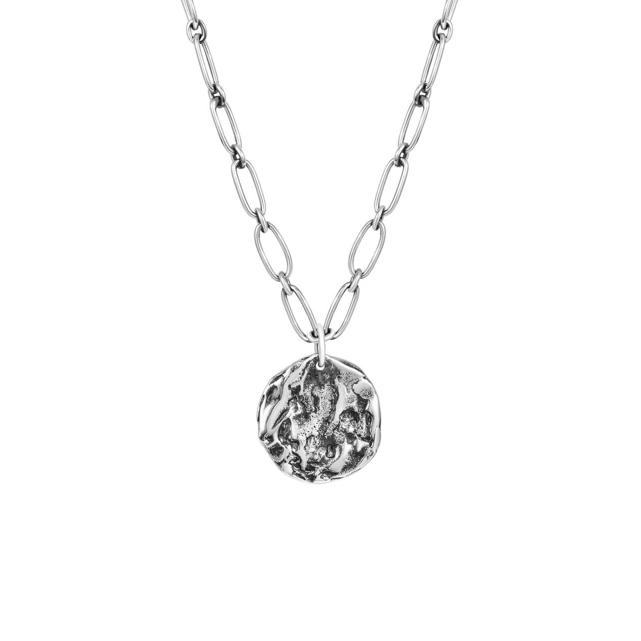 JANE NECKLACE DARK SILVER