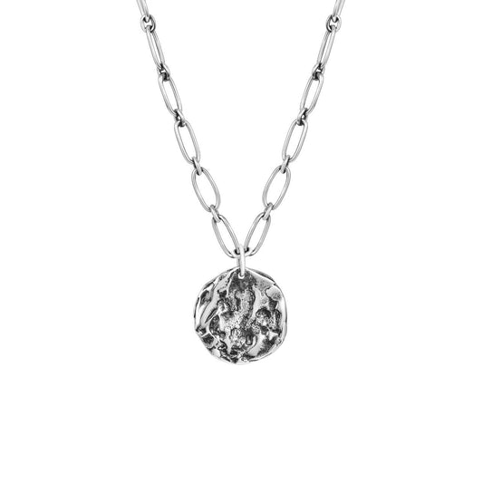 JANE NECKLACE DARK SILVER
