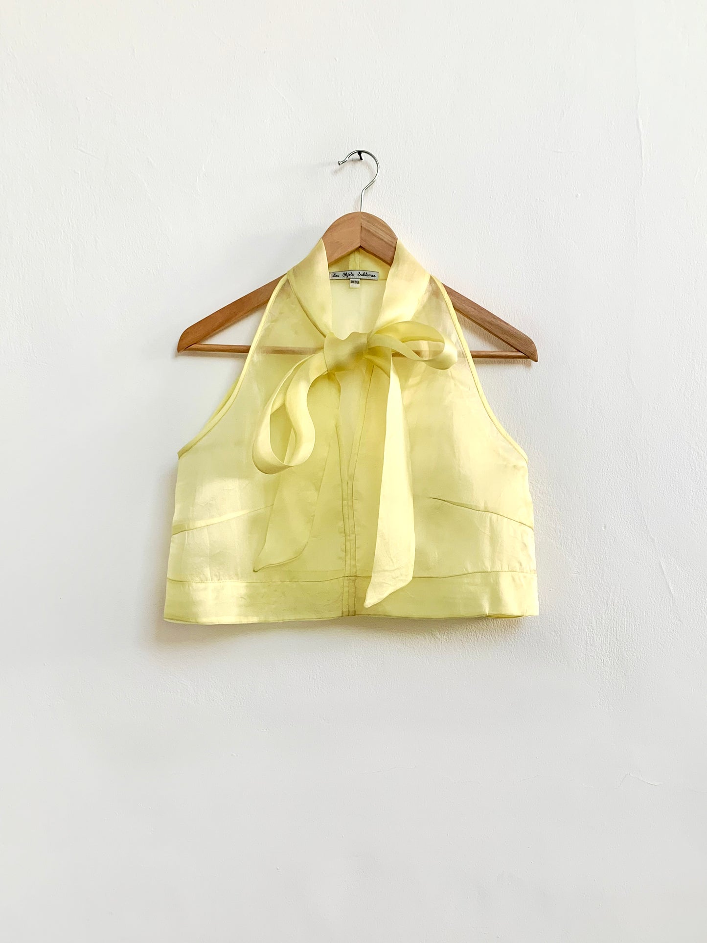 Organza crop top