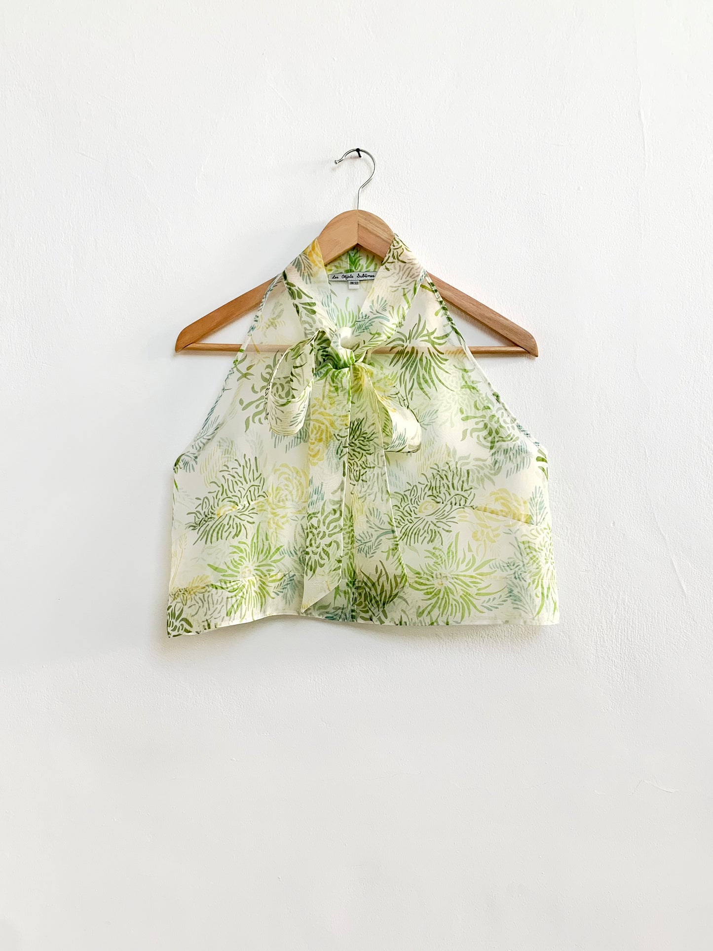 Organza crop top