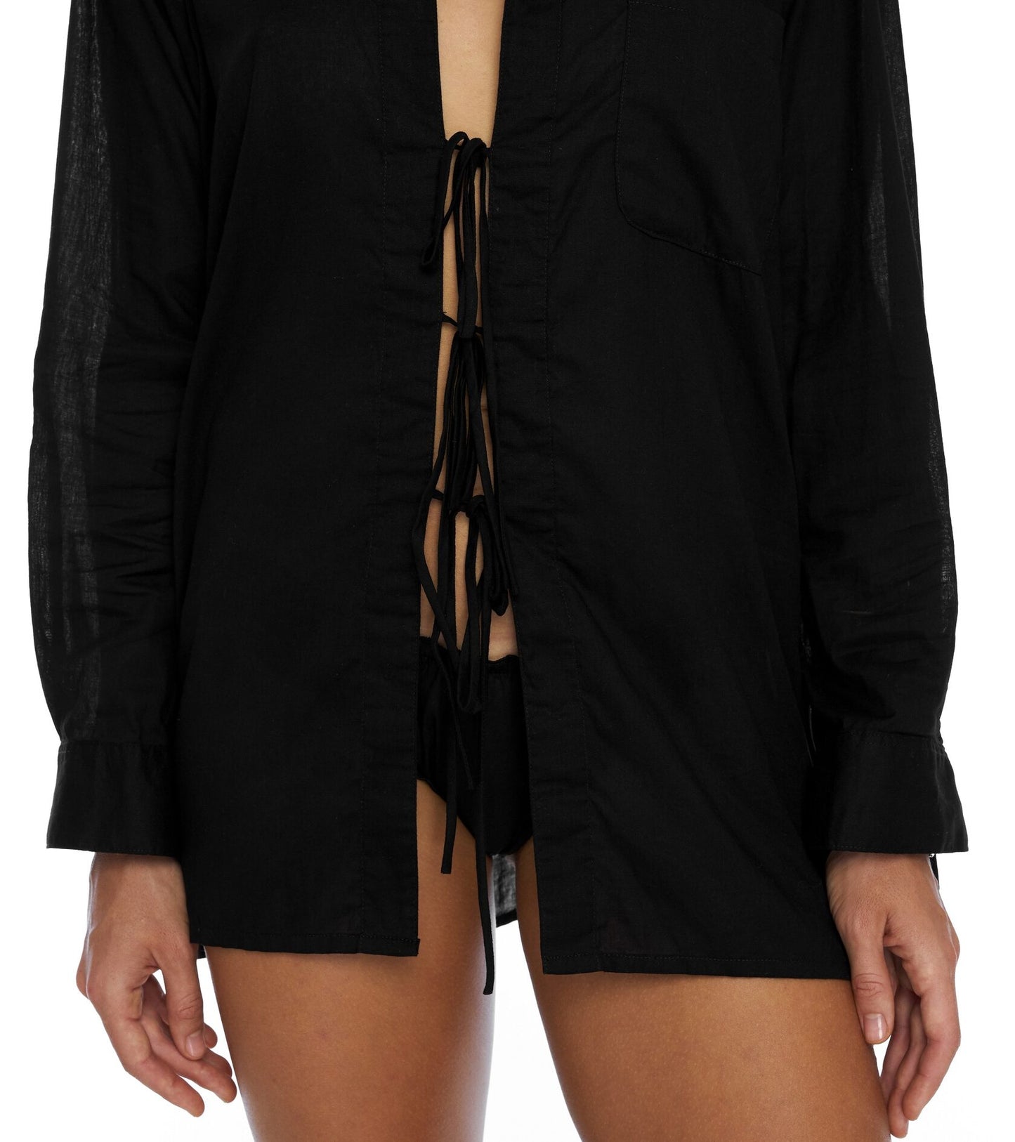 String Blouse / Lemon Meringue Organic Cotton