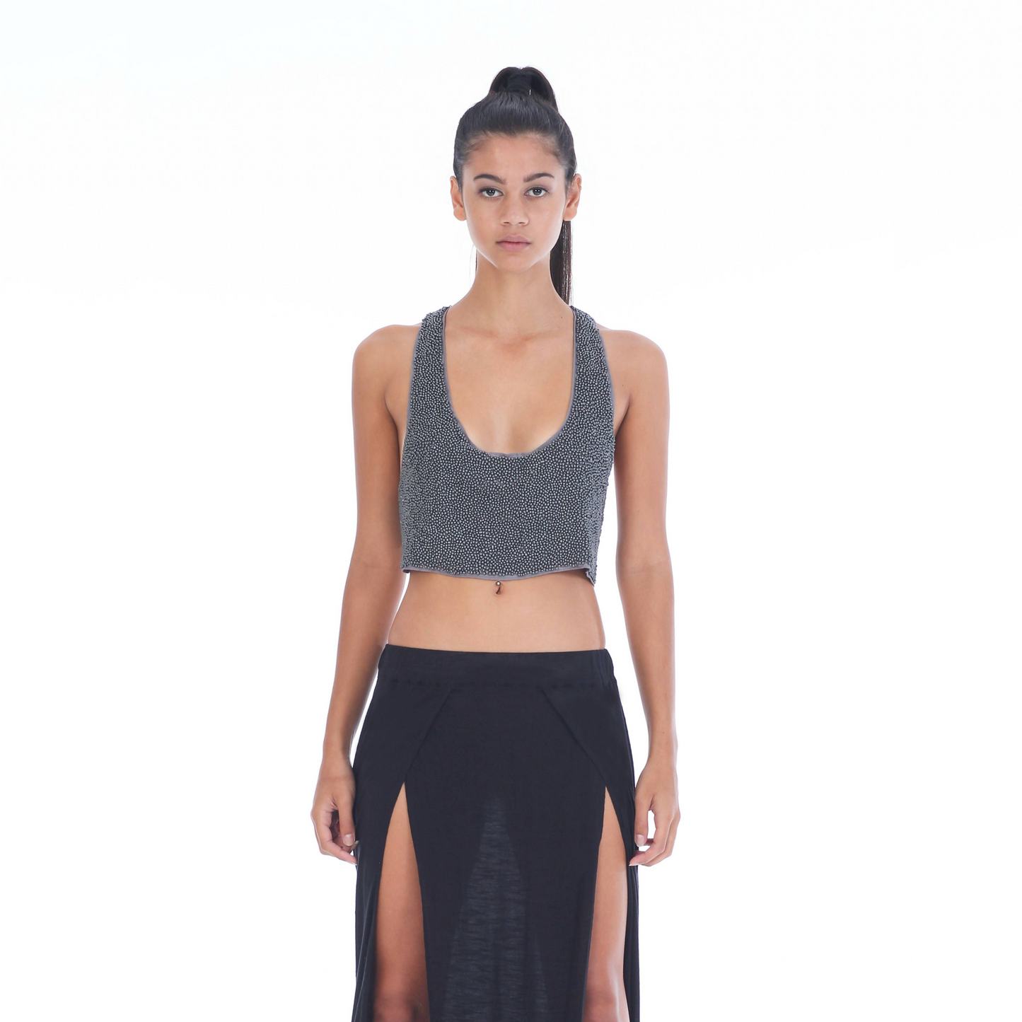 Full beaded cross top