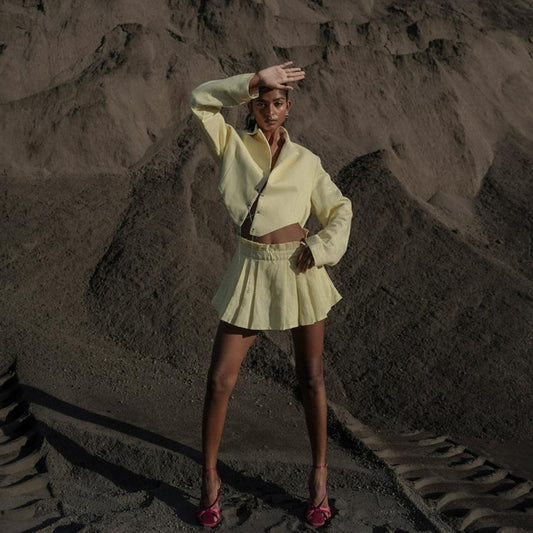 Cheeky Skirt In Yellow