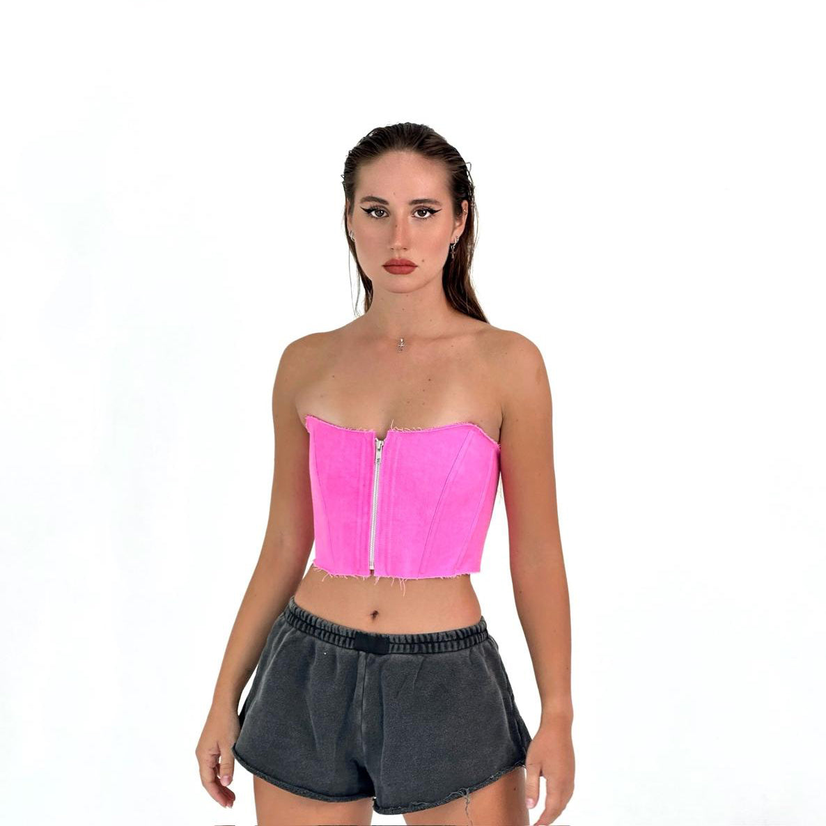 Short Corset Pink