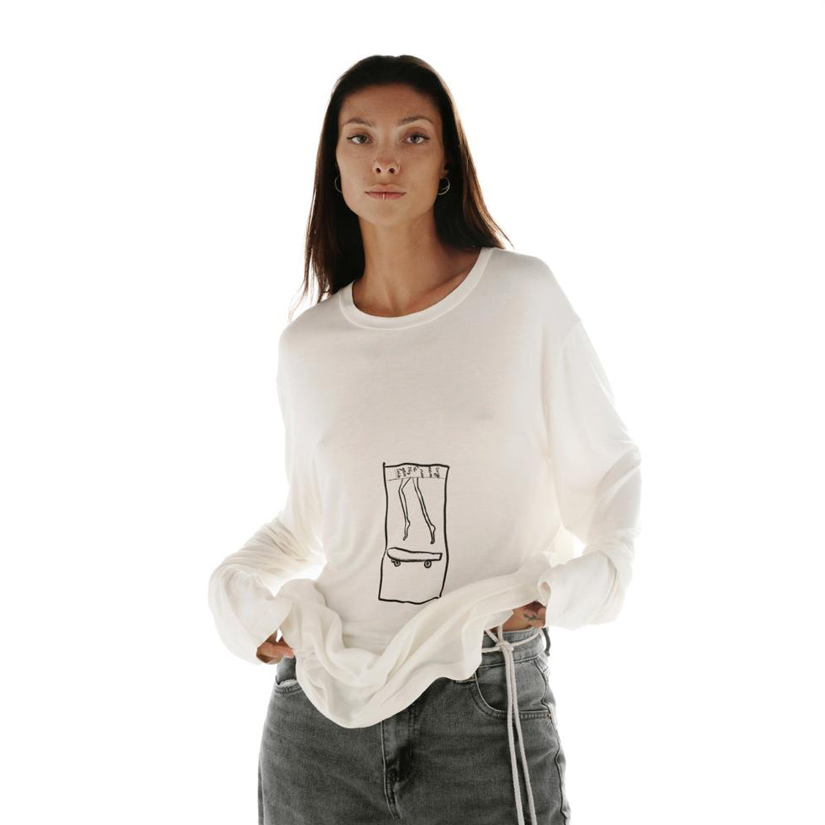 Lemur Oversized Longsleeve Flying