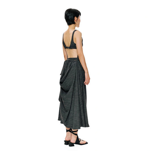 FOUNTAIN ASSYMETRIC DRESS