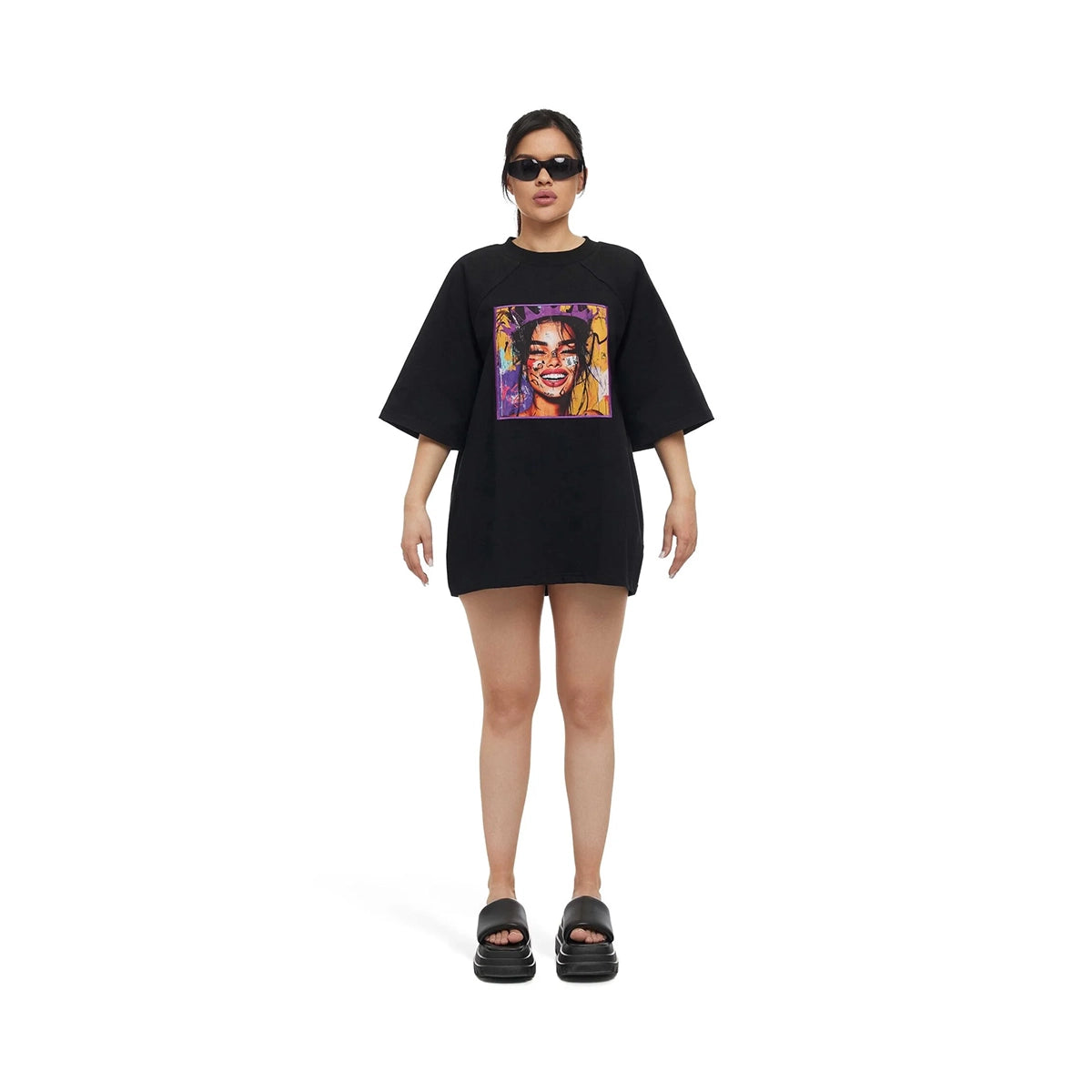T-shirt X-FACE Black