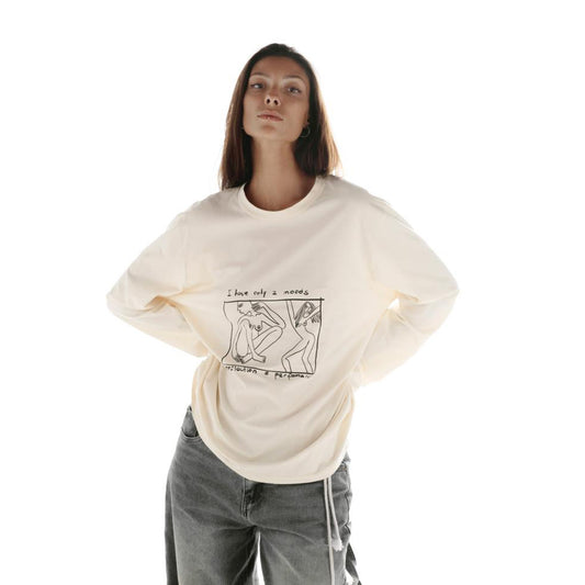 Lemur Oversized Longsleeve Reflection
