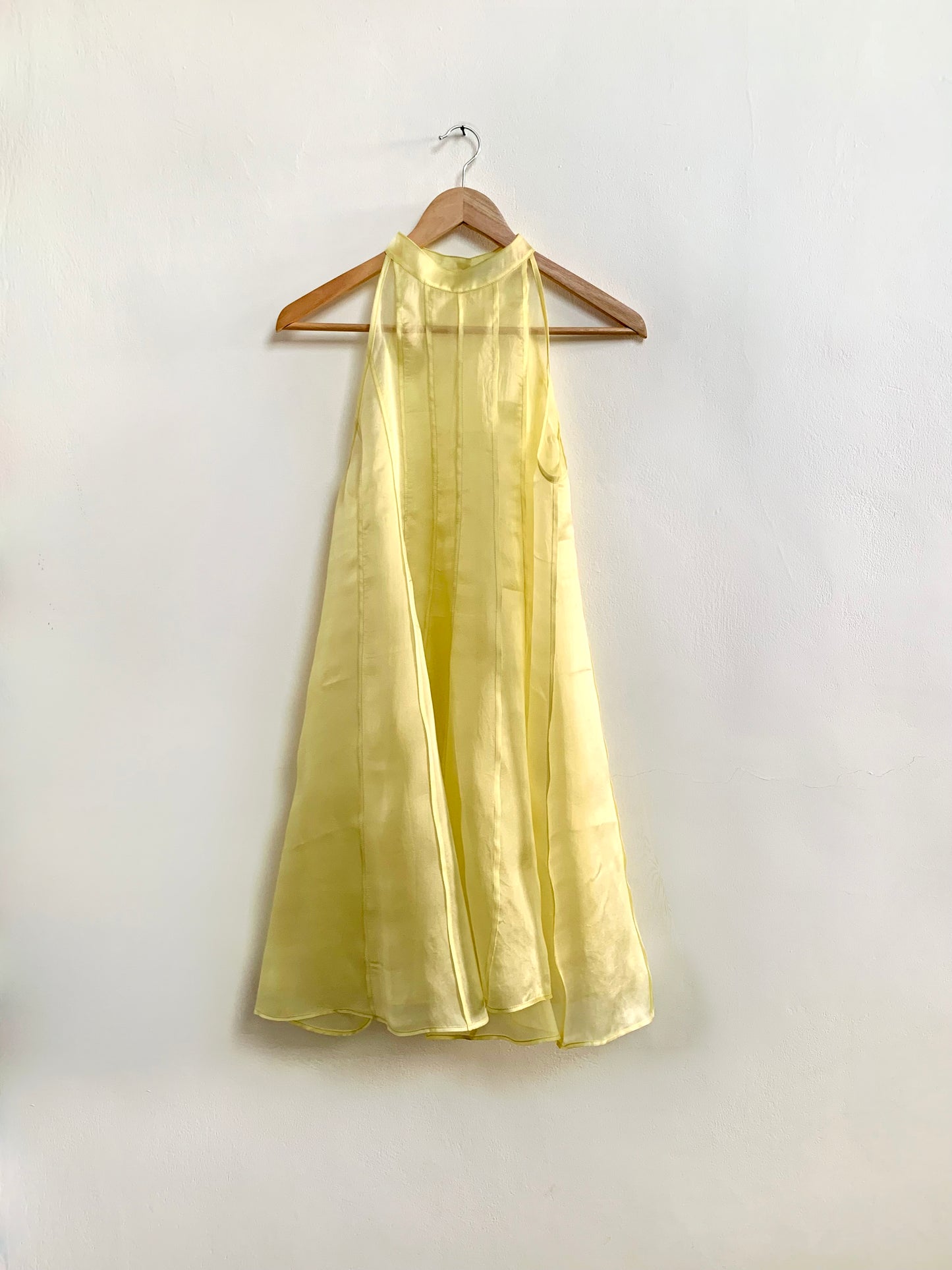 Organza flare dress