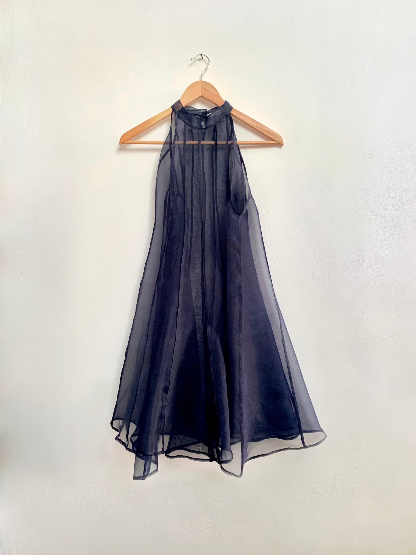 Organza flare dress