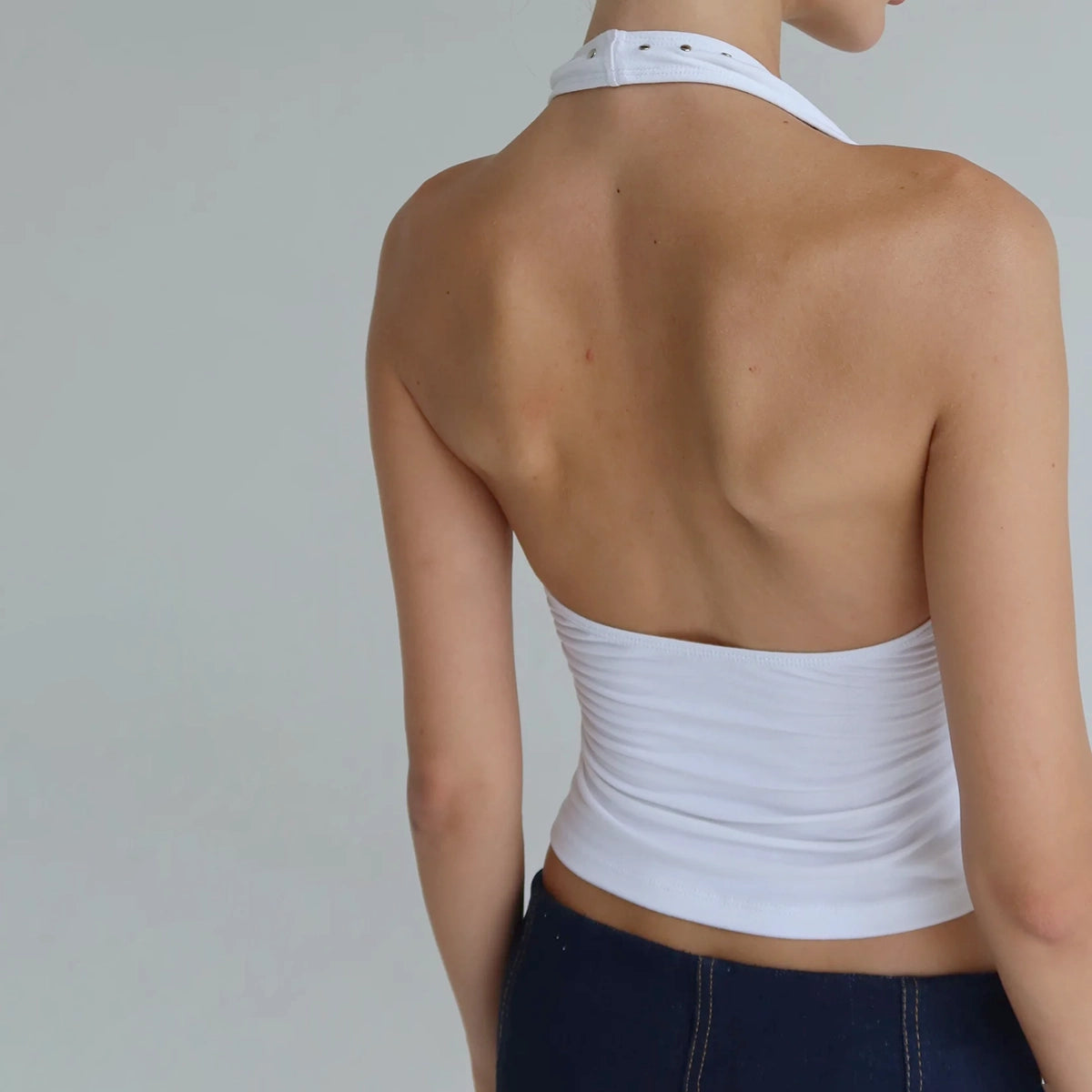 Halter Cotton Top