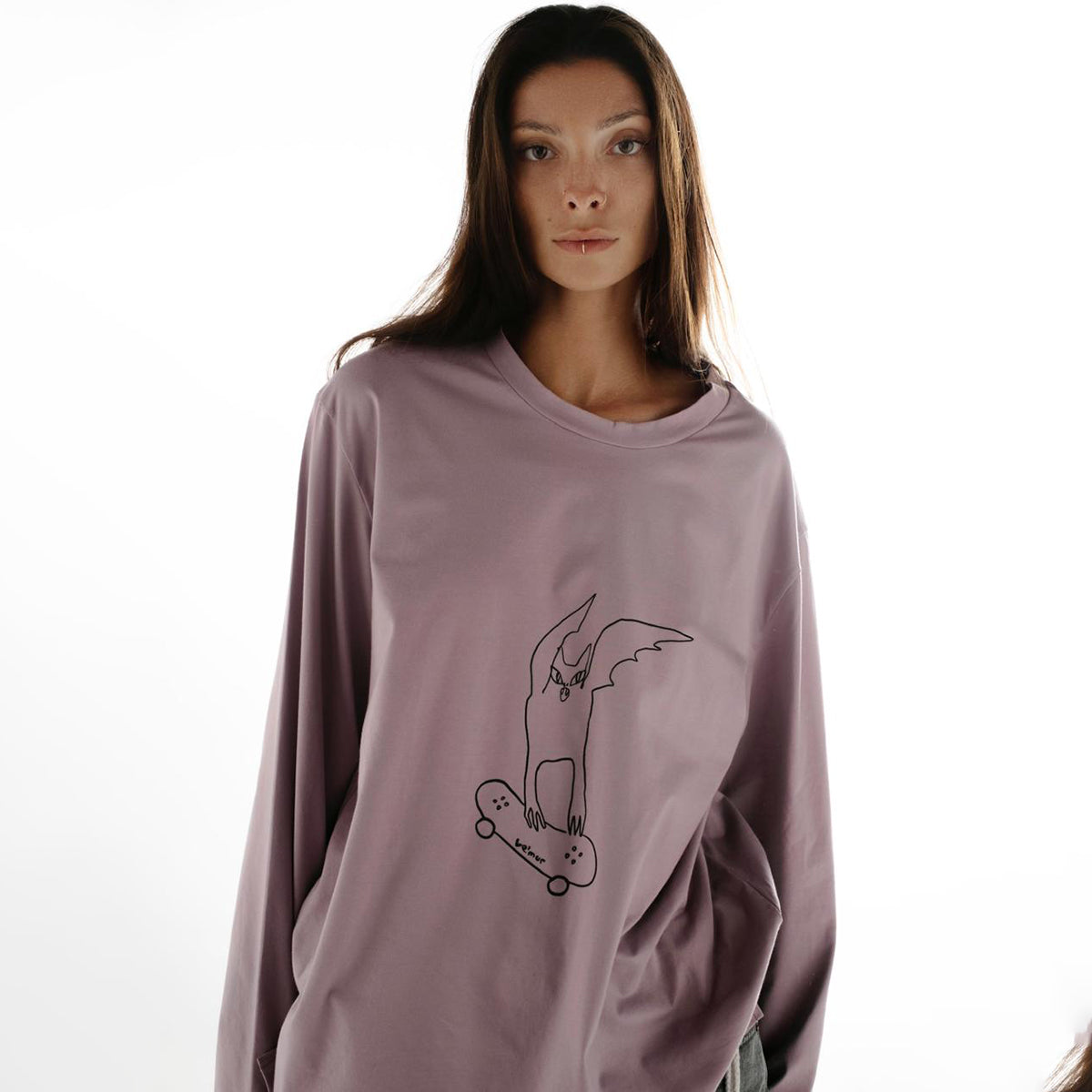 Lemur Oversized Longsleeve Skateboarding