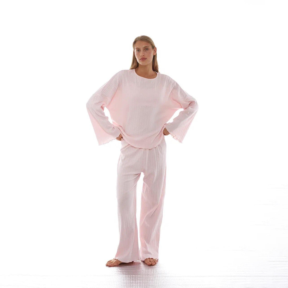 PLOMBIR LONGSLEEVE/PANTS IN PINK