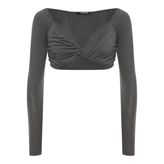 Top PUSH UP In Gray