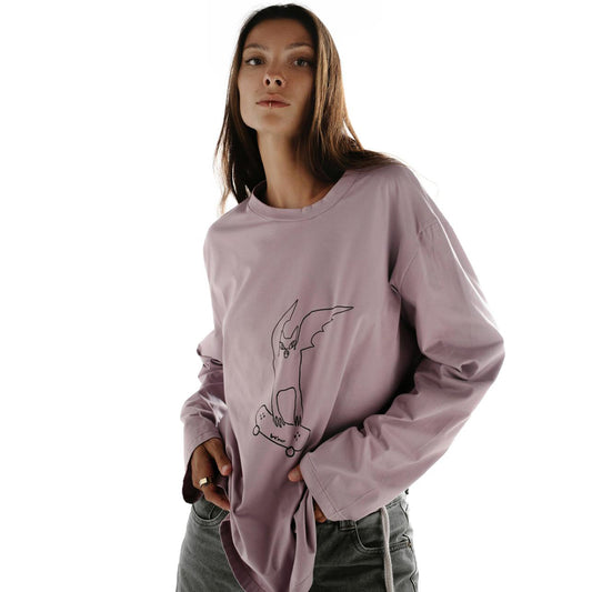 Lemur Oversized Longsleeve Skateboarding