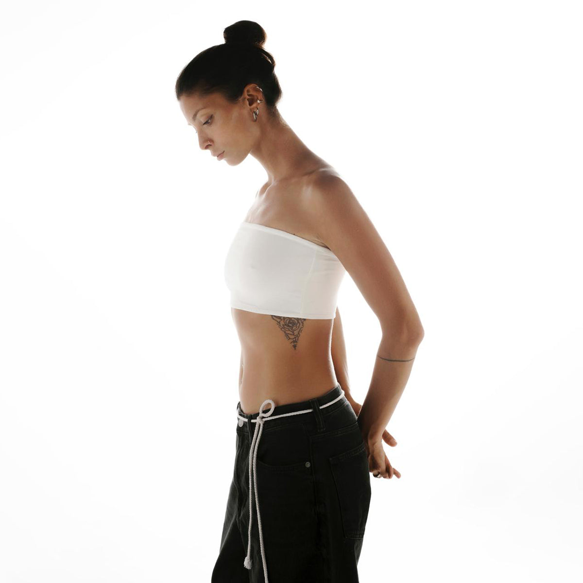 Lemur Bandeau Top Off White