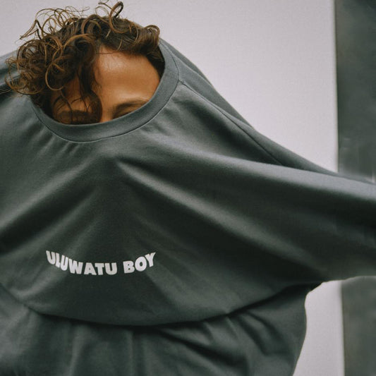 Longsleeve Uluwatu Boy In Grey – AIME