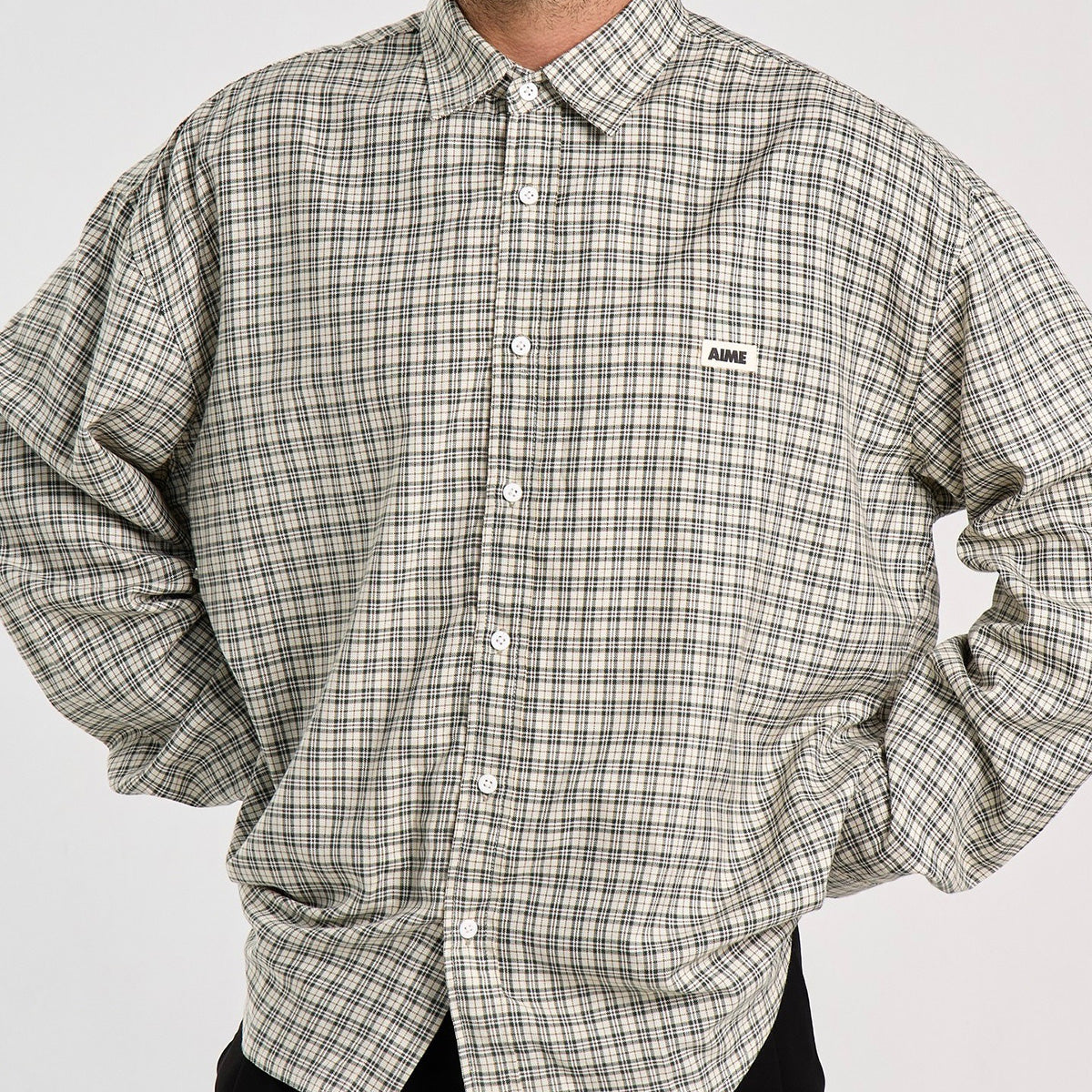 Shirt Sage Check