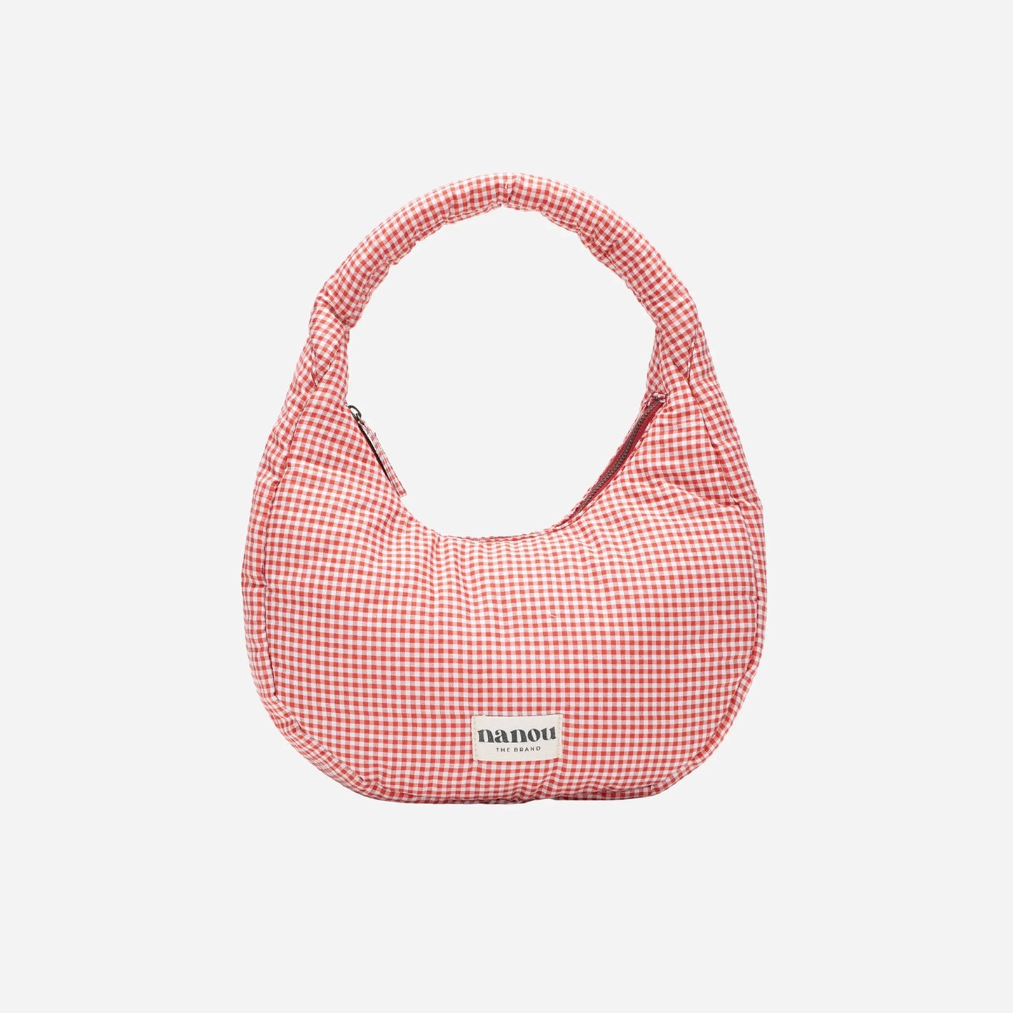 The Circle bag Medium Vichy - Red