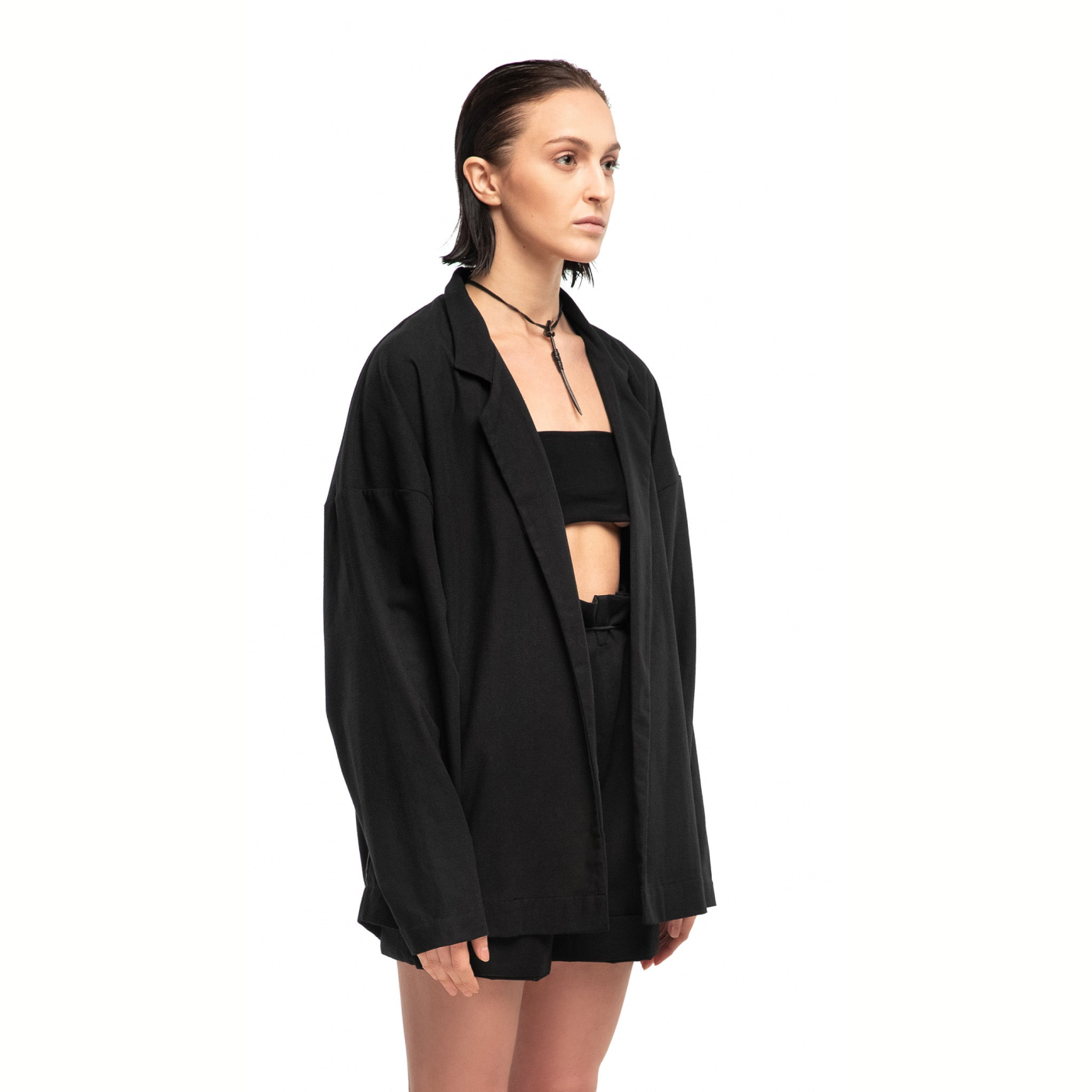 Embroidered kimono