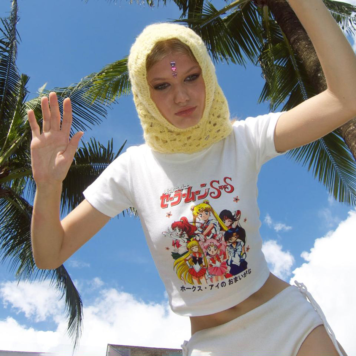“SAILOR MOON” CROP TEE