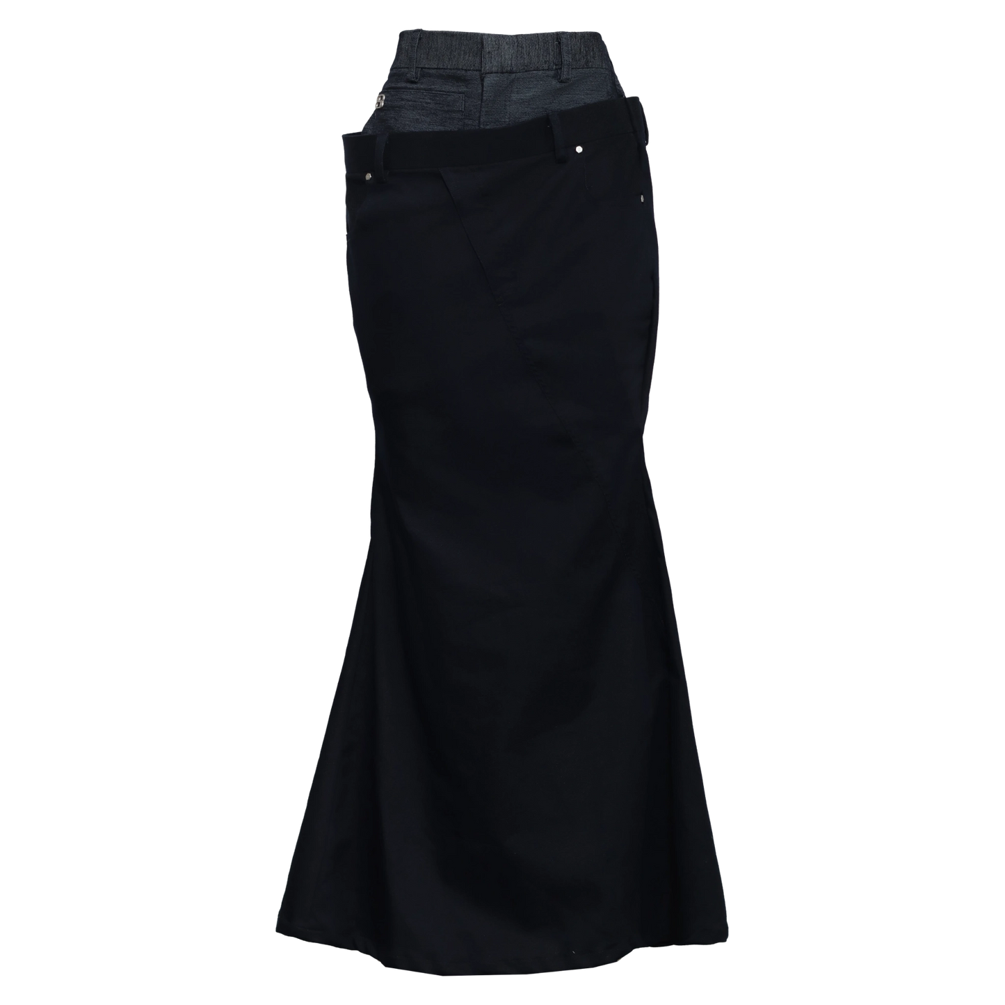 TILT MAXI SKIRT BLUE DENIM