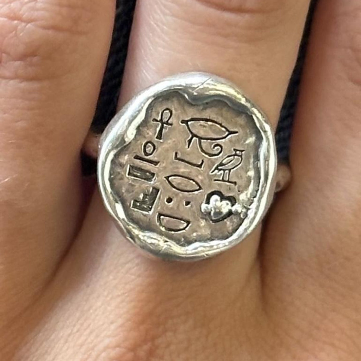 Egyptian Coin Ring