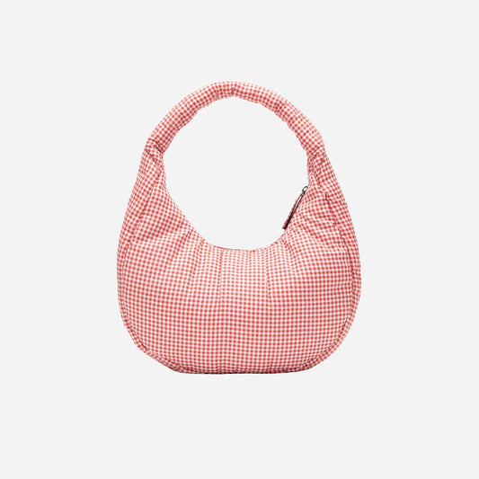 The Circle bag Medium Vichy - Red