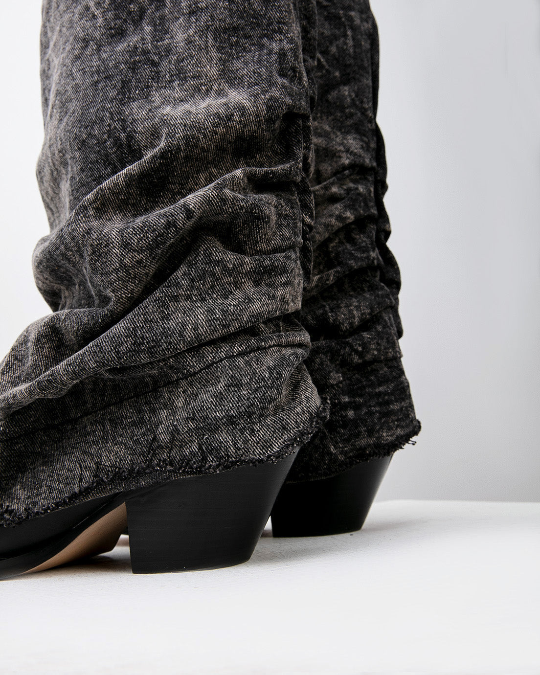 Grey Slouch Boots
