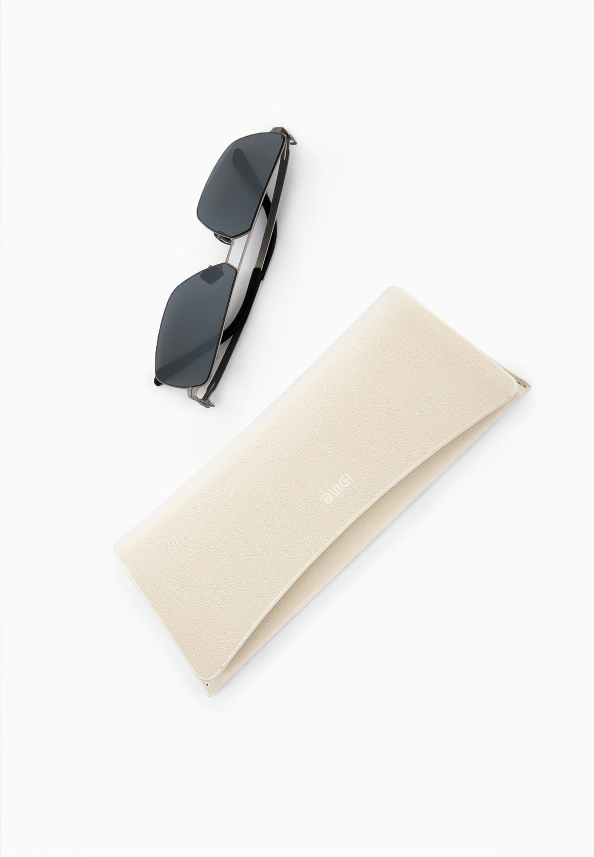 Silver Geometric Sunglasses