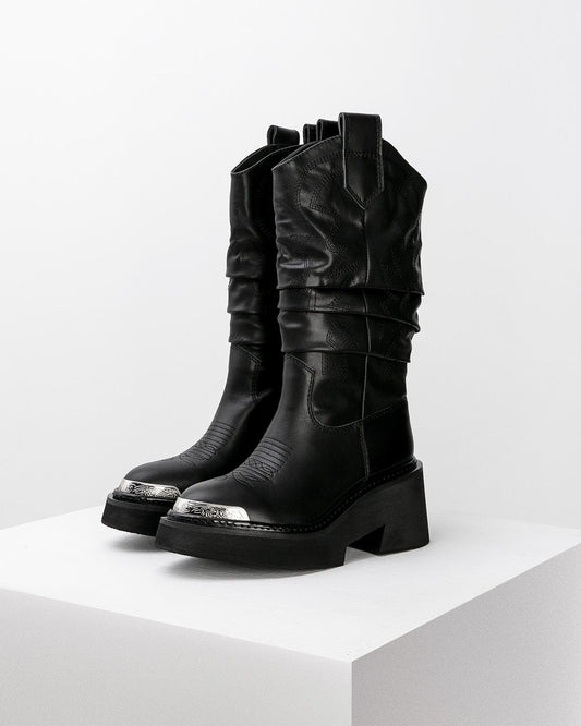 Black High Boots