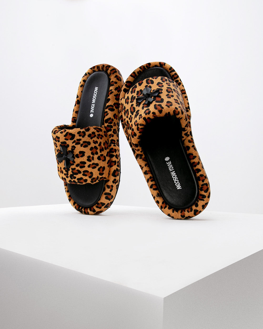 Leopard Slide Slippers