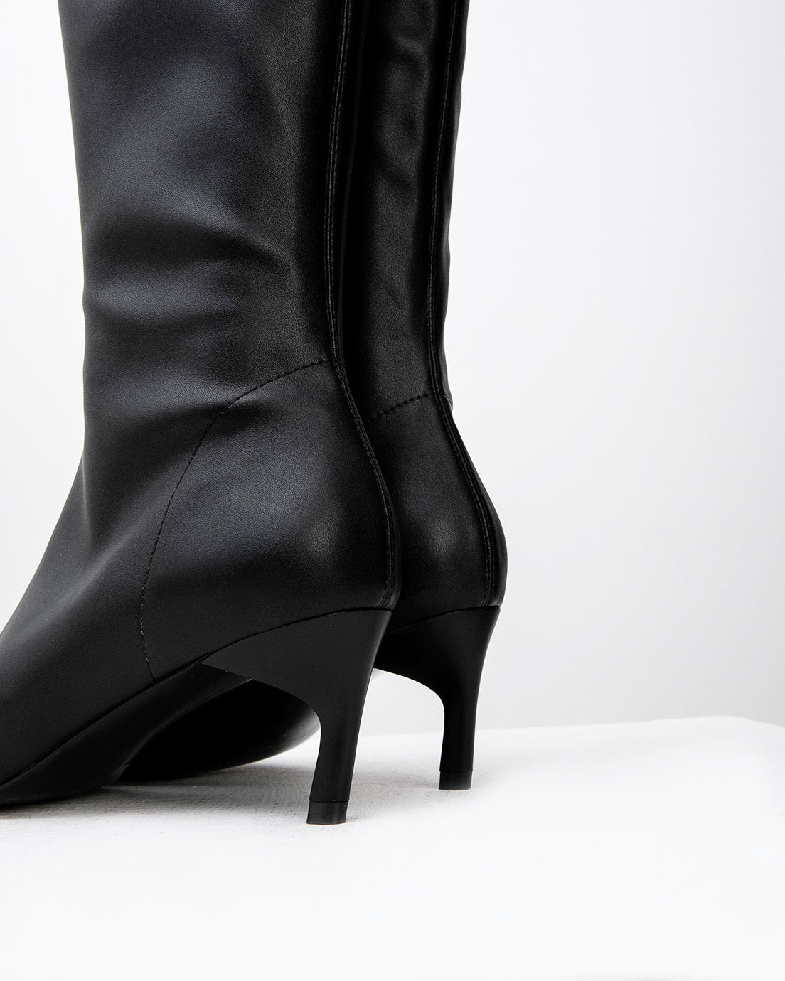 Black Heeled Boots