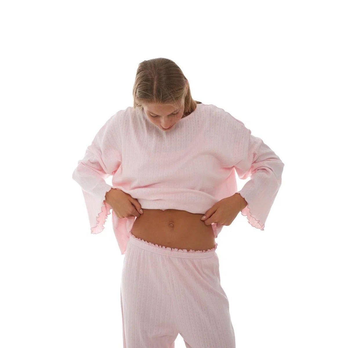 PLOMBIR LONGSLEEVE/PANTS IN PINK