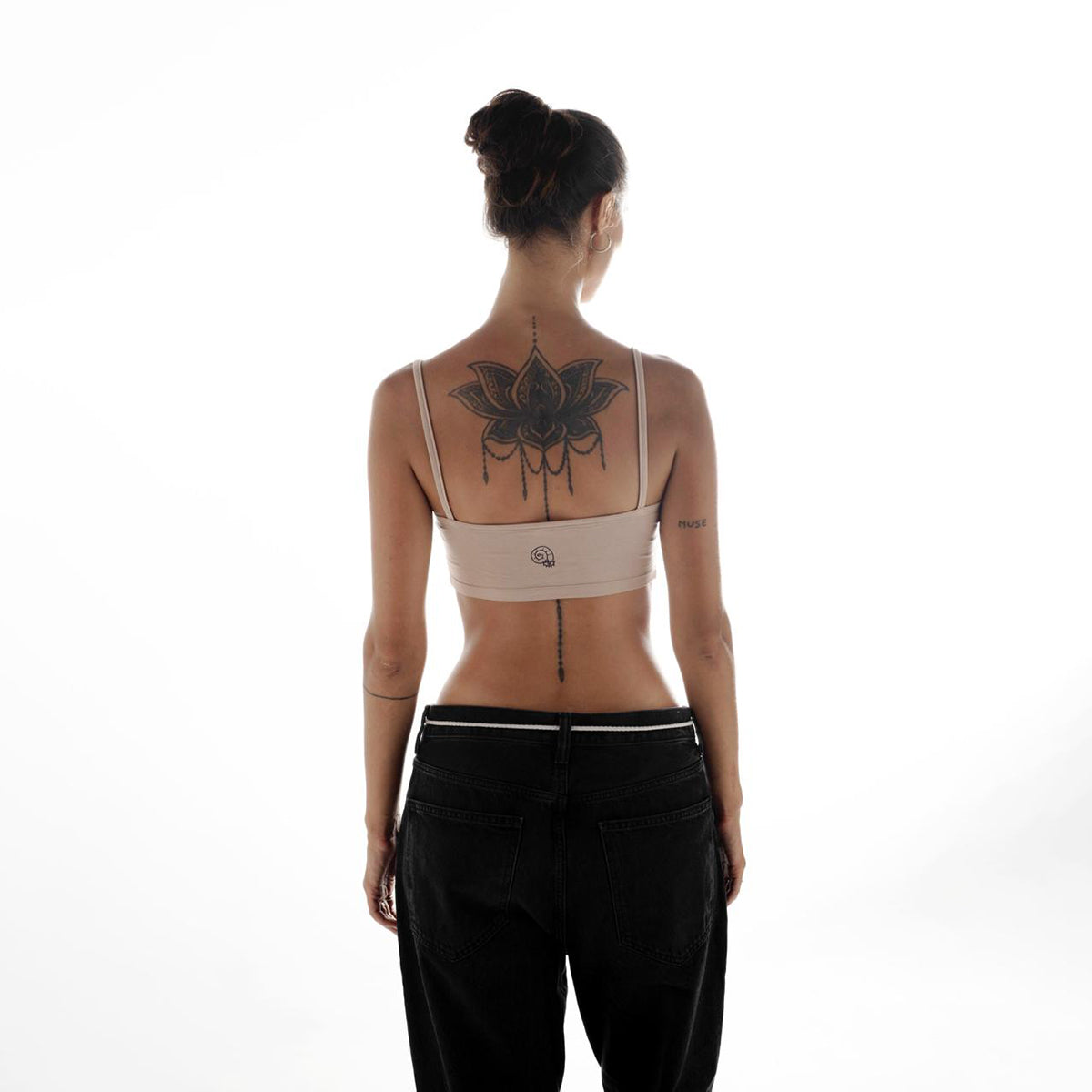 Lemur Spaghetti Top Beige