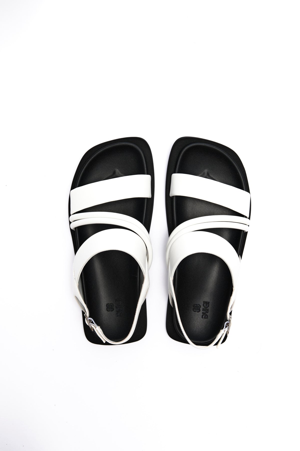 White Minimal Sandals