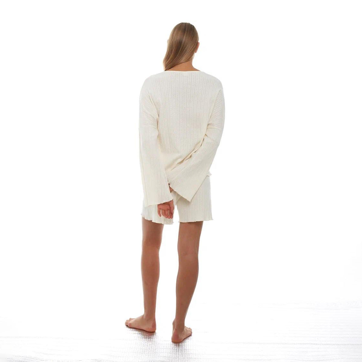 PLOMBIR LONGSLEEVE/SHORT IN CREAM