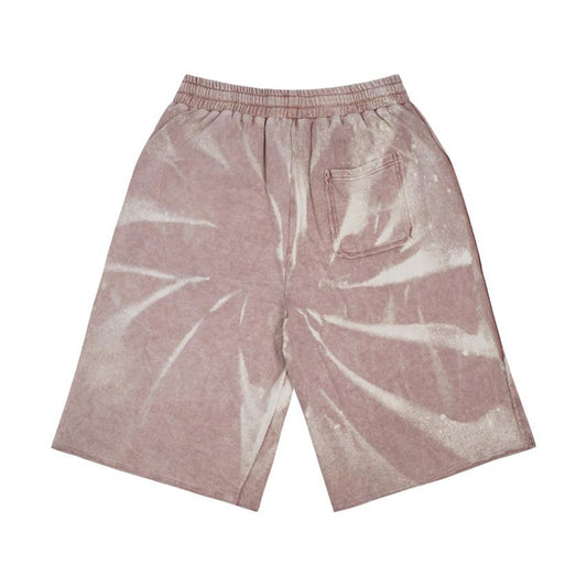 BBH SHORT FRENCH TERRY SW LONG IN TIE DYE PINK