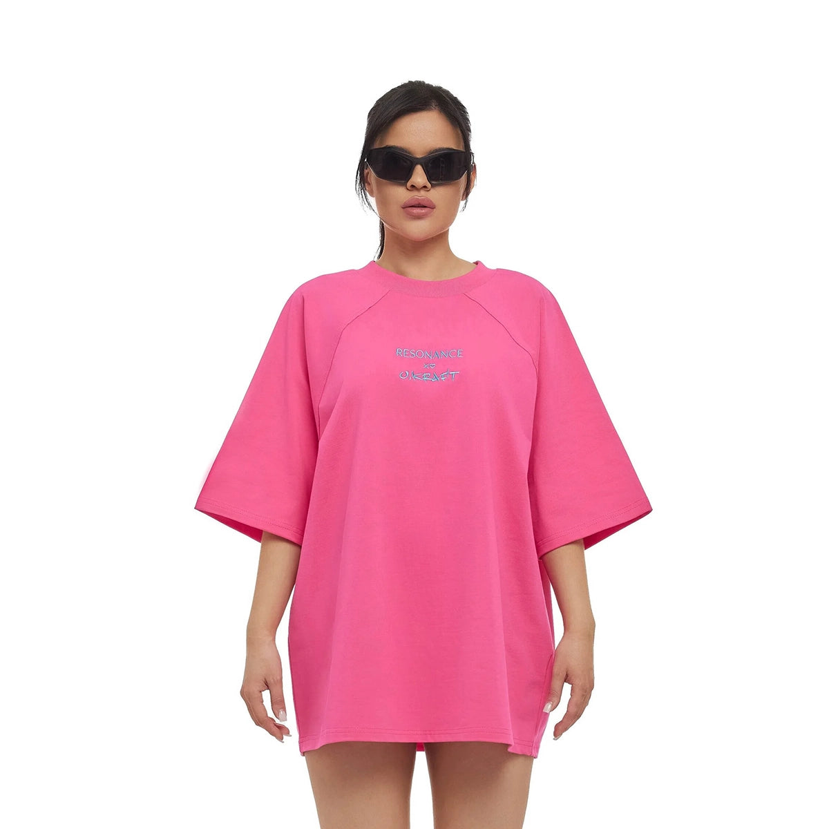 T-shirt X-FACE Fuchsia