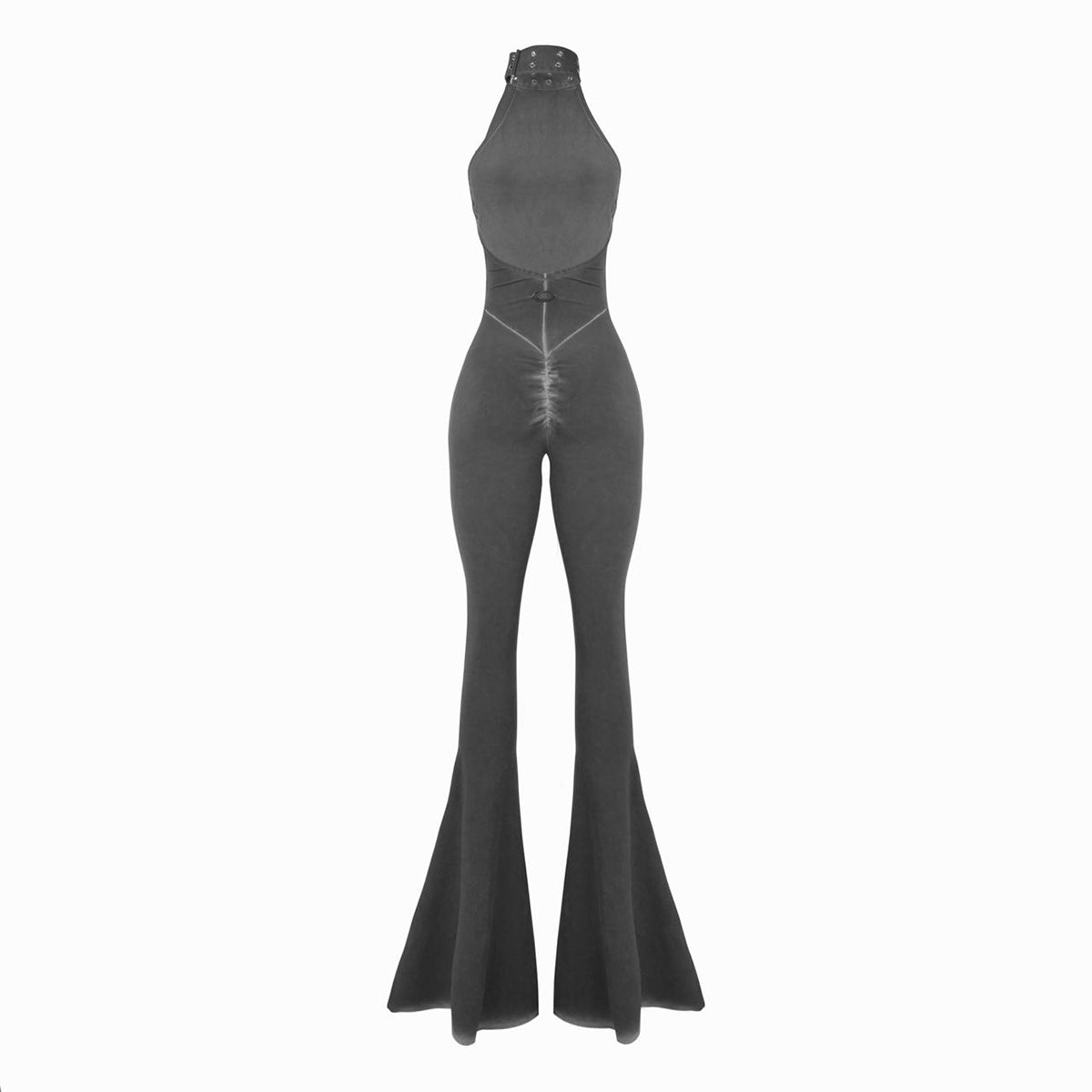 Valkyrie Long Catsuit Grey