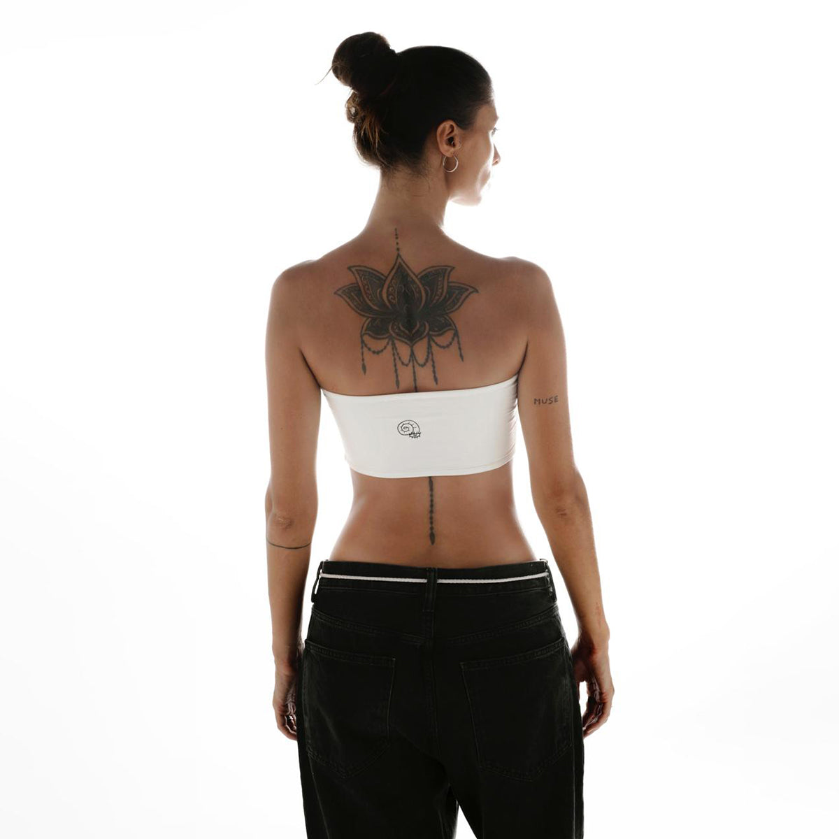 Lemur Bandeau Top Off White