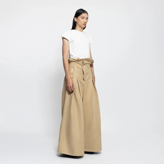 TRENCH TROUSERS BEIGE