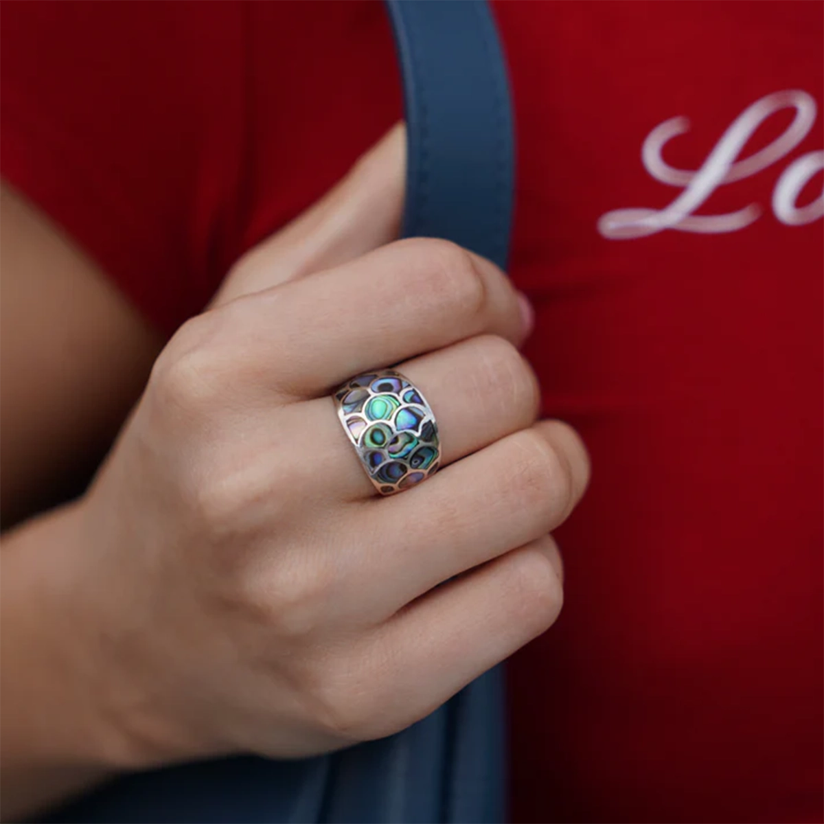 Mermaid Tail Deep Water Ring