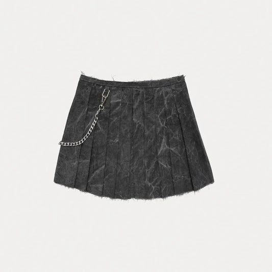 Skirt Worker Denim Grey