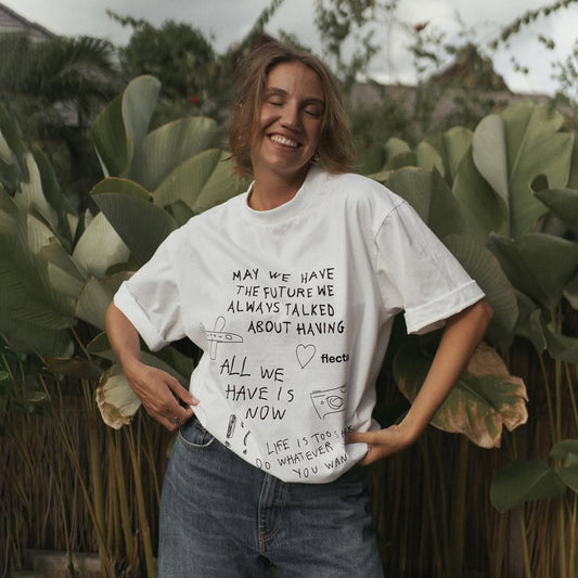 T-shirt All We Have In White