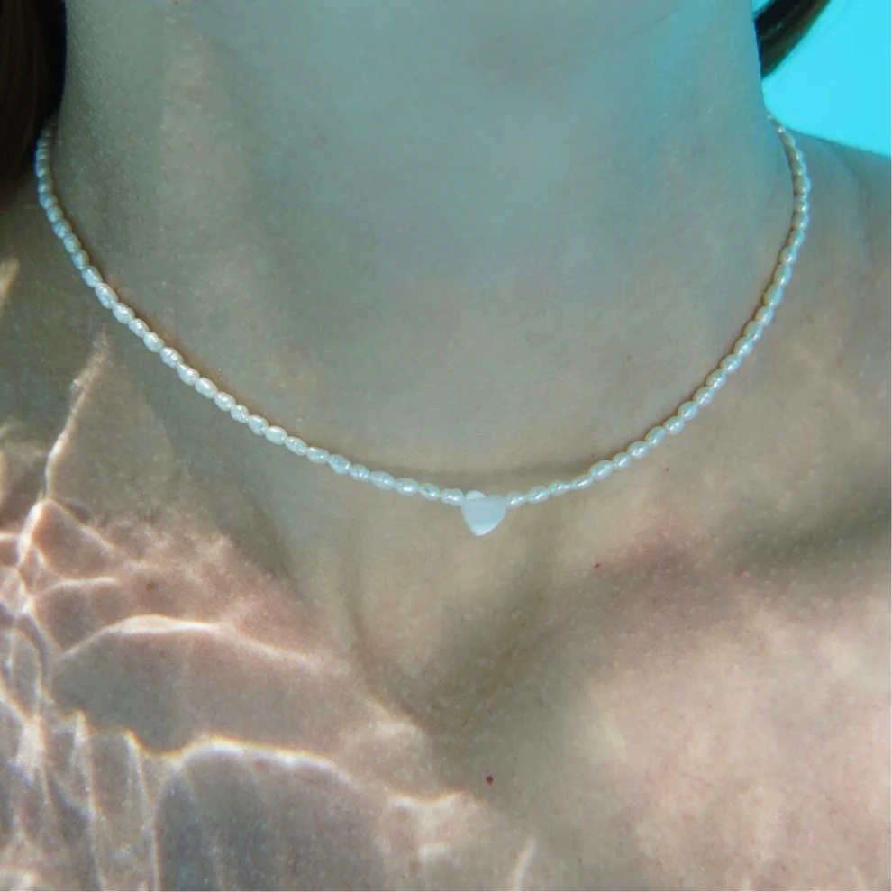 Cute Heart Choker