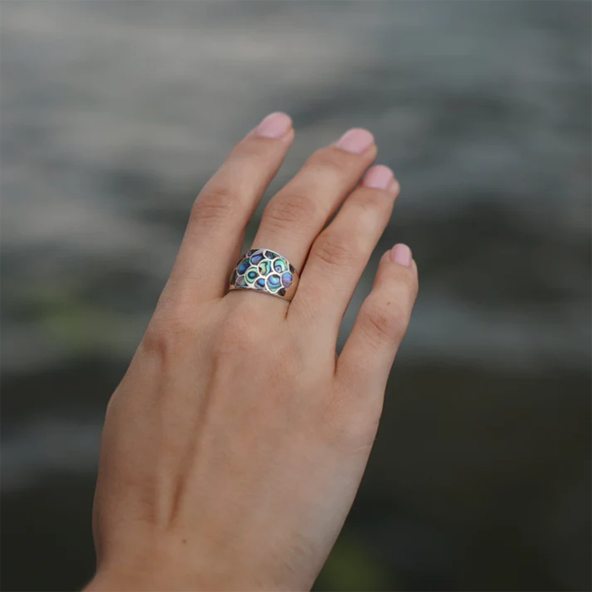 Mermaid Tail Deep Water Ring