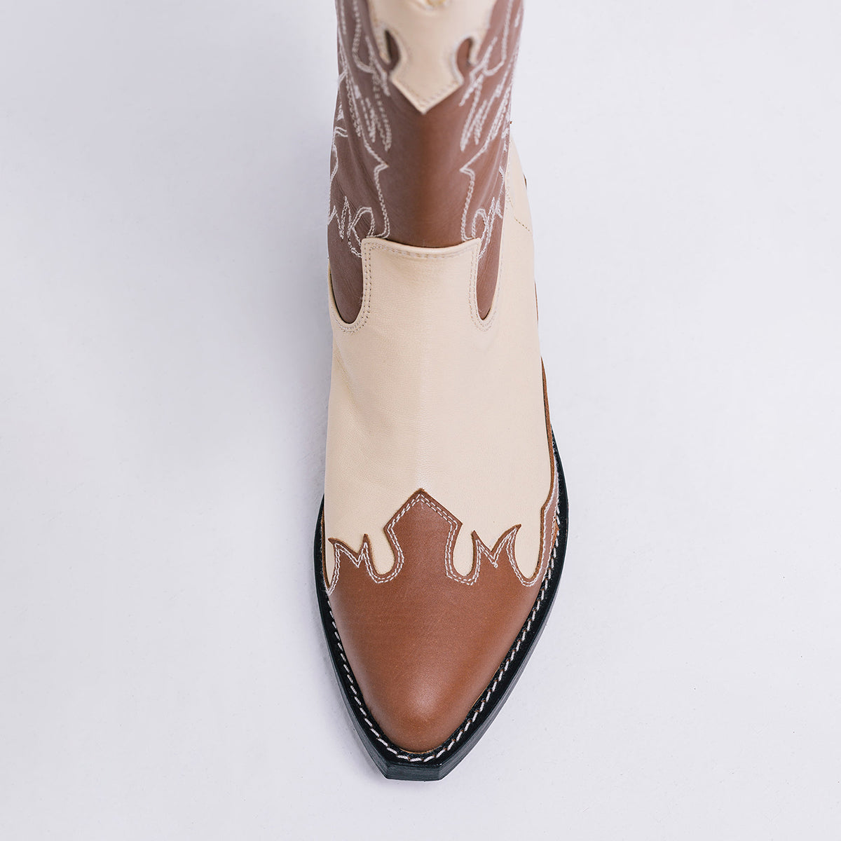 Cream Caramel Boots