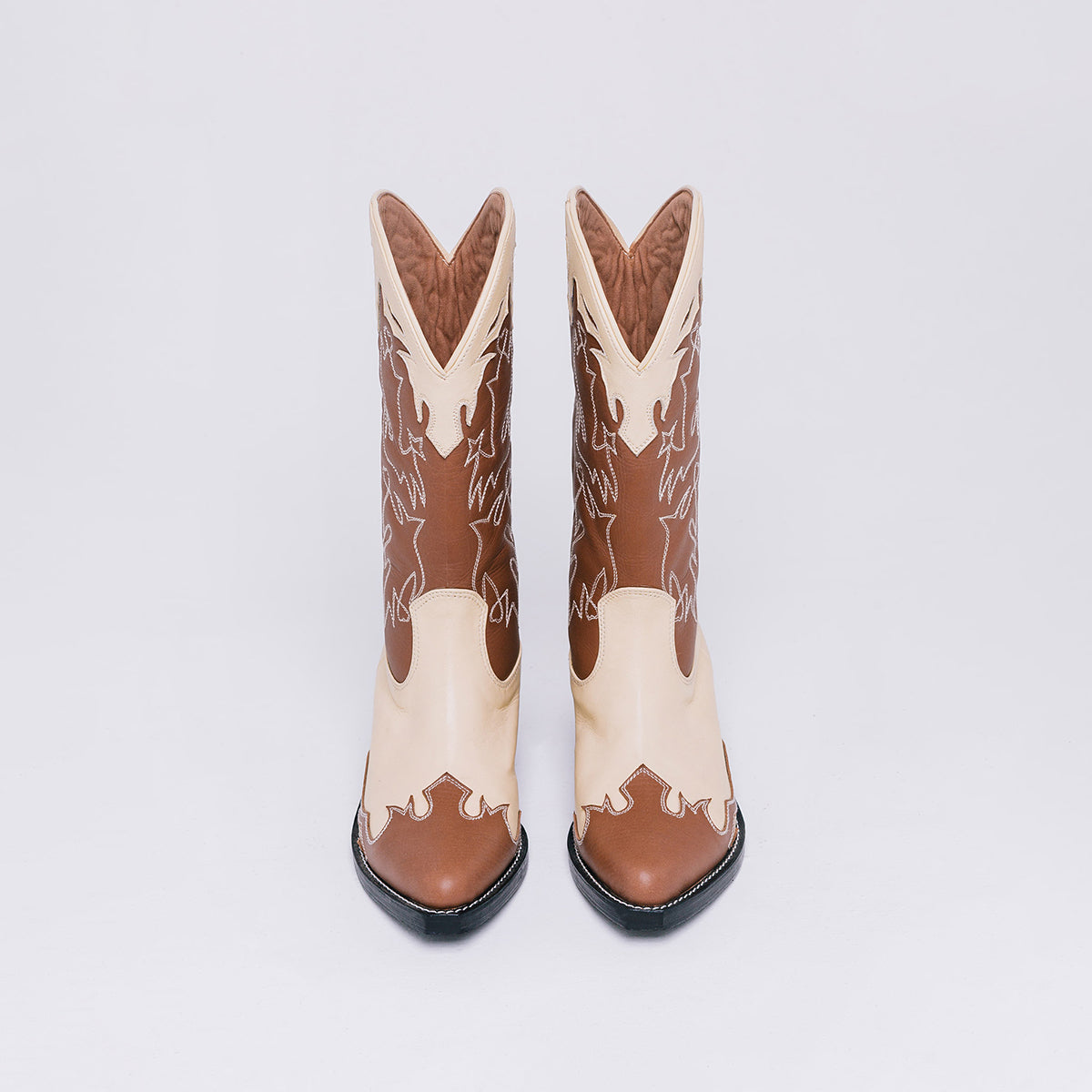 Cream Caramel Boots