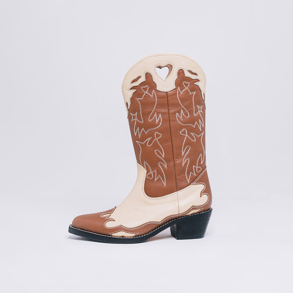 Cream Caramel Boots